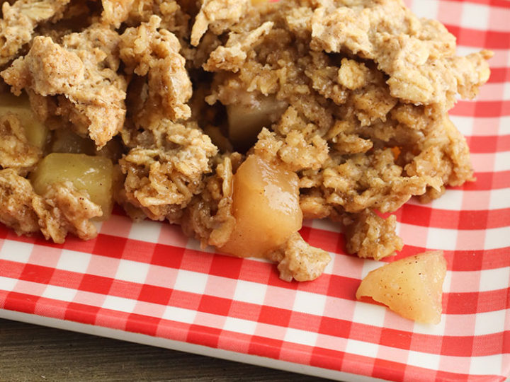 weight watchers apple crumble gf