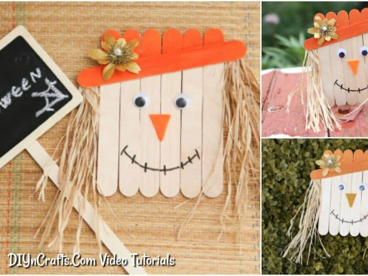 Image for How to Make a Scarecrow out of Popsicle Sticks