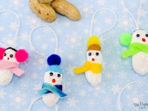kids Christmas ornaments crafts