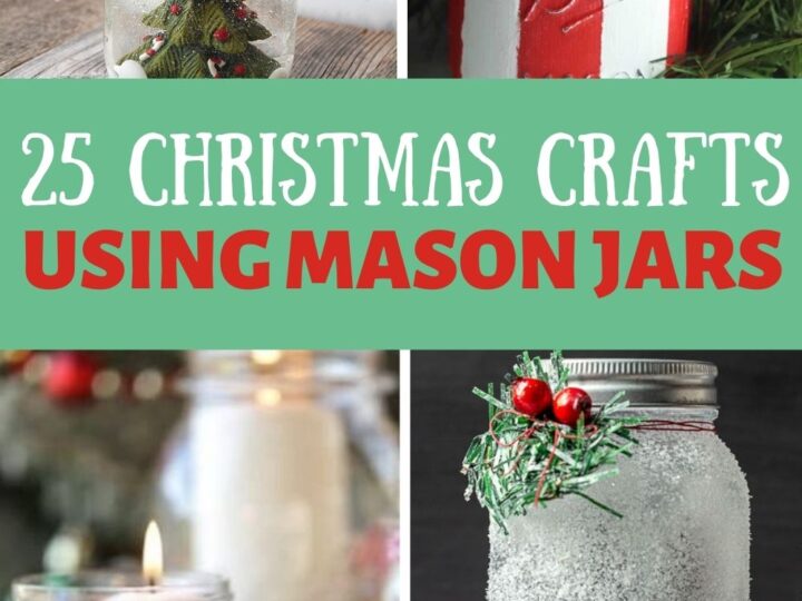 Mason jar crafts for Christmas