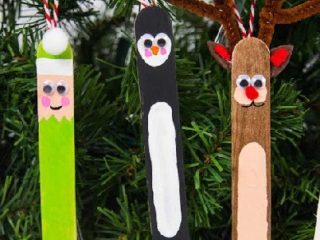 Image for Craft Stick Ornaments To Make This Holiday Season!