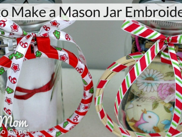 Image for How to Make a Mason Jar Embroidery Kit