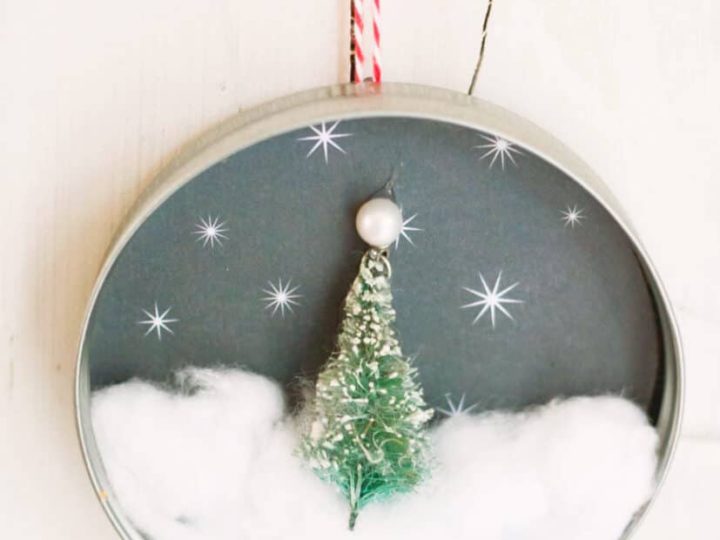 Image for Easy DIY Mason Jar Christmas Ornaments For Your Tree