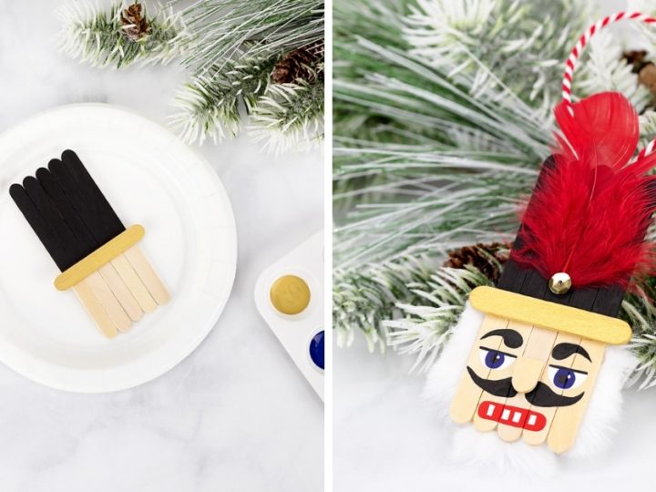 Image for How to Make a Popsicle Stick Nutcracker Ornament