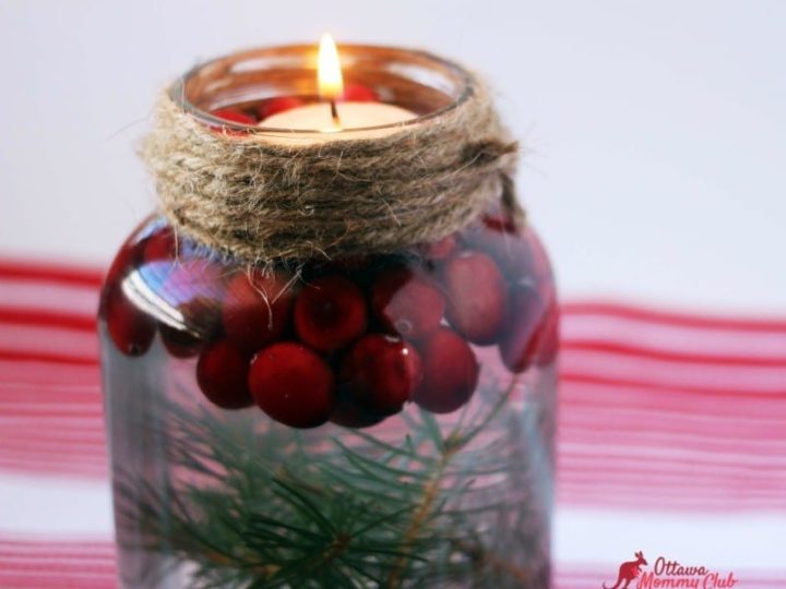 Image for Super Easy DIY Mason Jar Christmas Candle