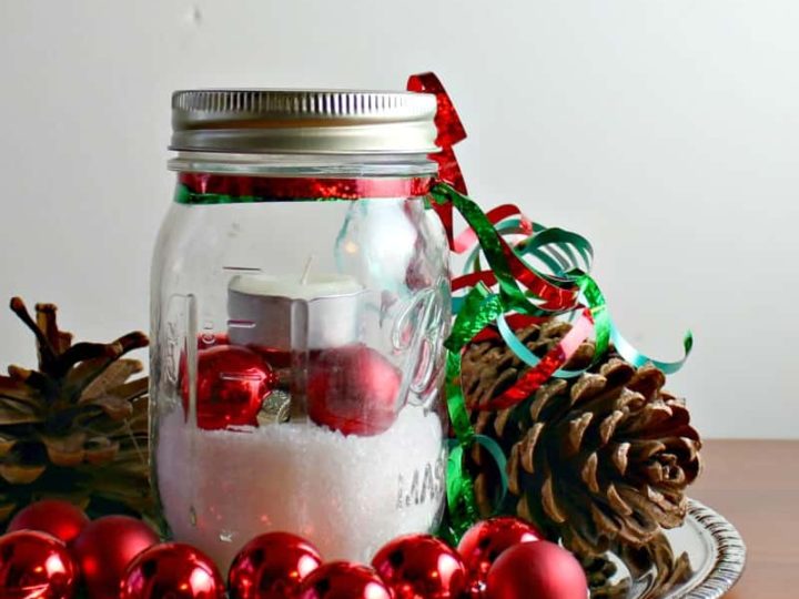 Image for Easy Last Minute Christmas Decor Idea for Tables