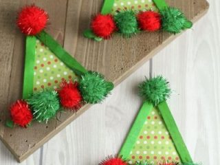 Image for Elf Hat Craft with Popsicle Sticks