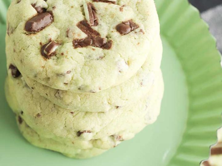 gluten free mint cookies