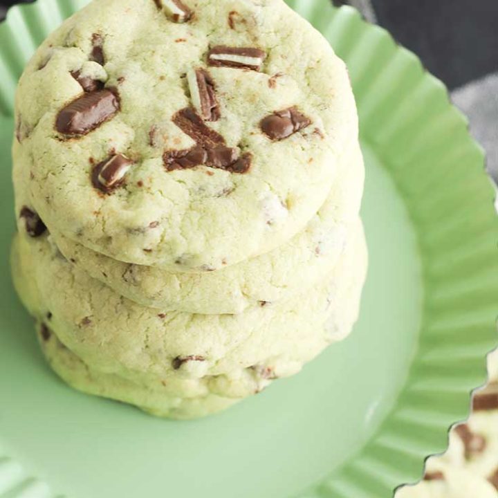 gluten free mint cookies