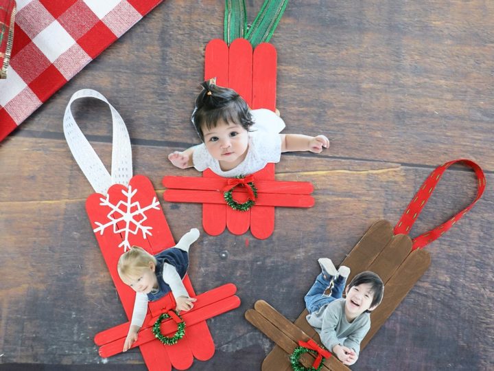 Image for Sledding Popsicle Stick Ornaments