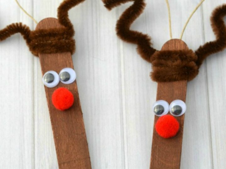 Image for Craft Stick Reindeer Ornament