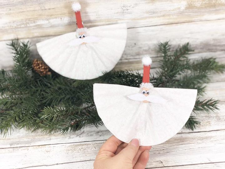 Image for Coffee Filter Santa Craft