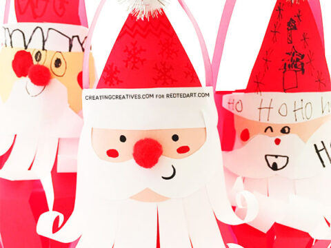 Image for Paper Santa Lantern
