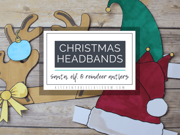 Image for Christmas Hats to Print and Color