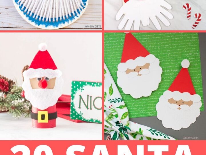 santa crafts for kids