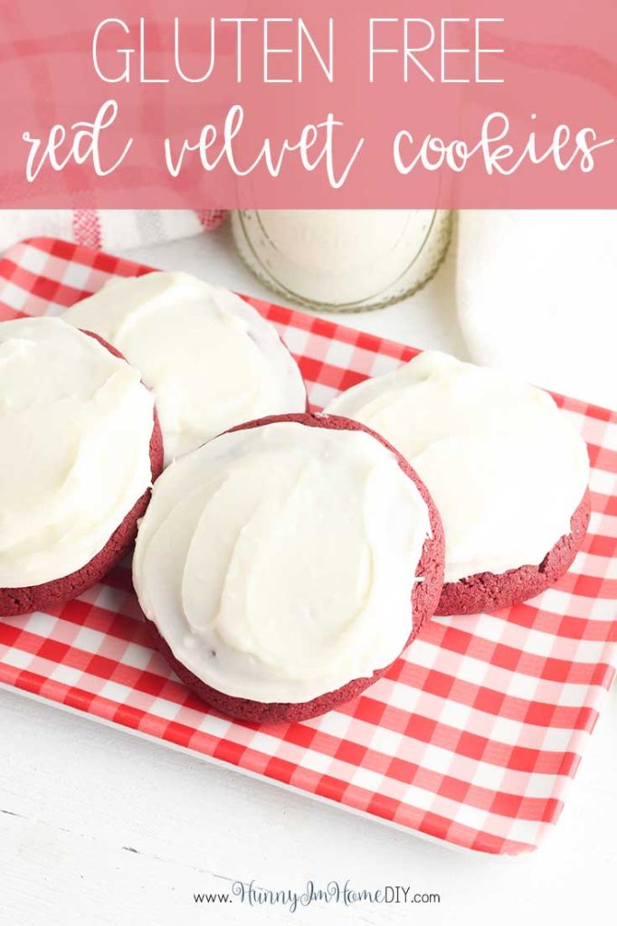 gluten free red velvet cookies