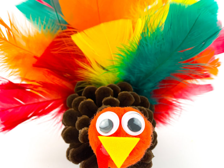 Image for Pine Cone Turkey Craft for Kids Craft for Kids