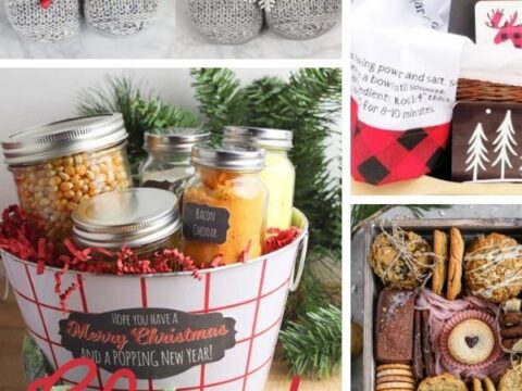 DIy Christmas gift baskets