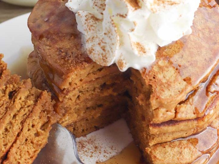 gluten free gingerbread pancakes