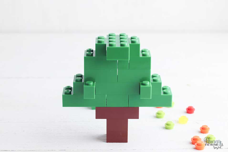 lego christmas tree craft