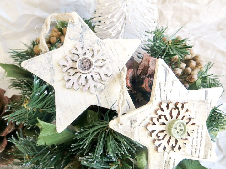 Image for DIY Rustic Star Ornaments