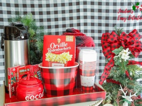Image for Family Movie Night DIY Gift Basket