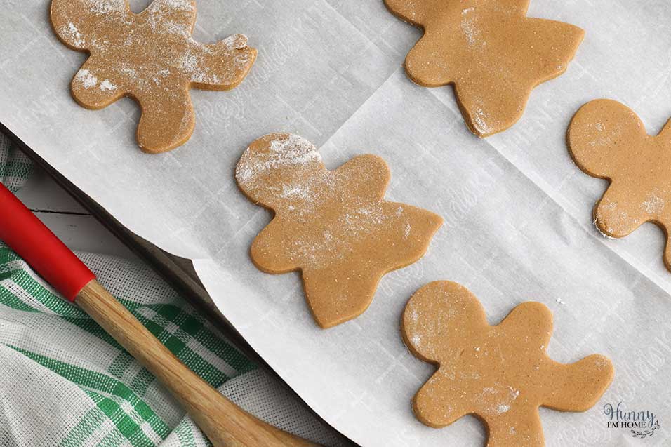gluten free gingerbread cutout cookies
