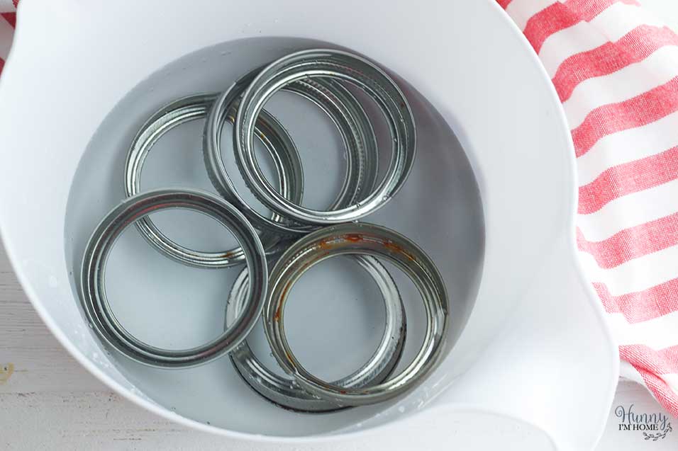 how to age mason jar lids