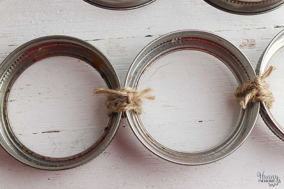 canning jar lid christmas tree