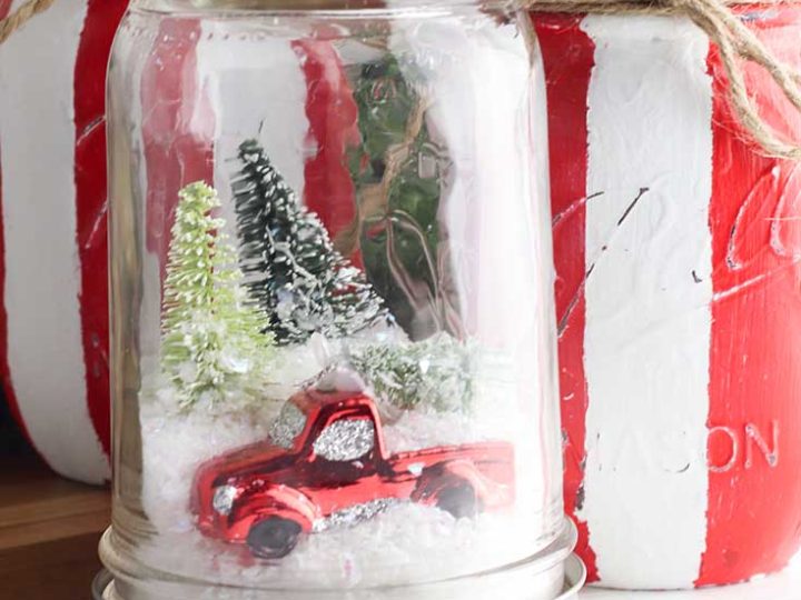 mason jar christmas decor