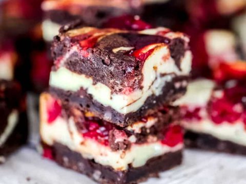 Image for Cherry Cheesecake Swirl Brownies