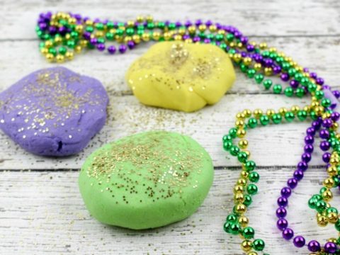 Image for Mardi Gras Playdough