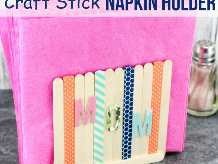 Image for Craft Stick Napkin Holder