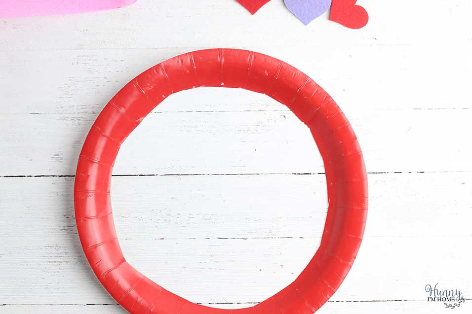 paper plate wreath for toddlers