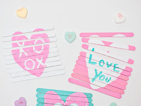 Image for Valentine's Day Popsicle Stick Puzzles 
