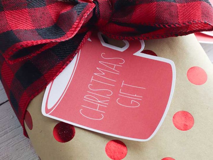 Rae Dunn Christmas mug cards
