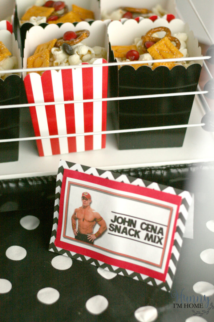 John Cena WWE Snack mix
