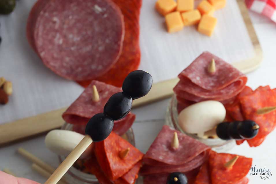 individual Charcuterie jar