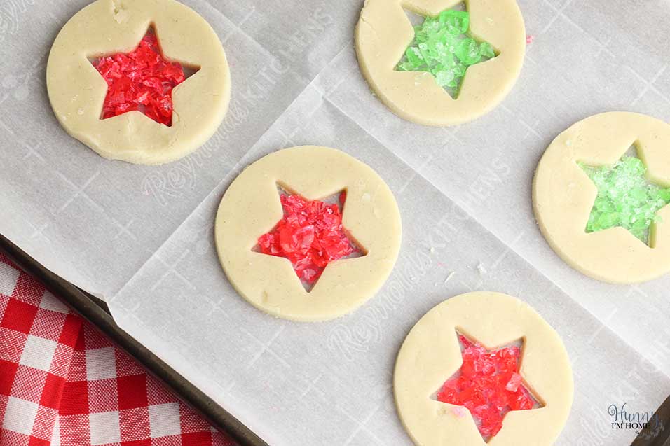 gluten free stained glass sugar cookies
