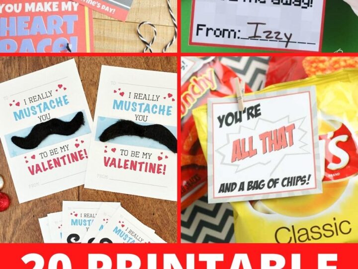 printable valentines for boys