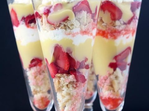 Image for Strawberry Shortcake & Lemon Curd Parfaits
