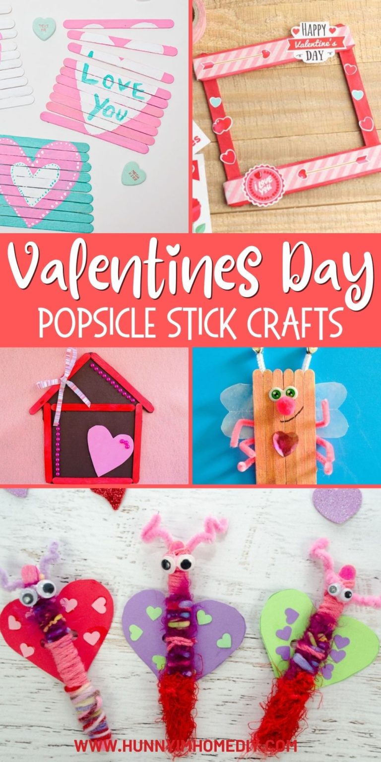 15 Adorable Valentine Popsicle Stick Crafts for Kids