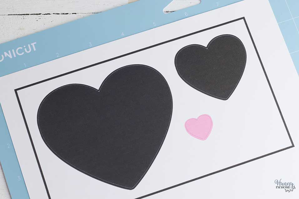 Valentines day cricut craft