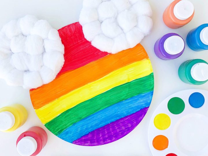 Image for Rainbow Mickey Mouse Craft