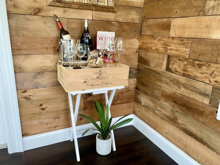 Image for How to Make a Simple Wine Bar for Small Spaces