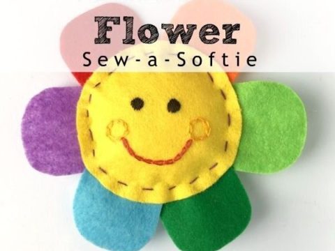 Image for Rainbow Flower - Sew a Softie
