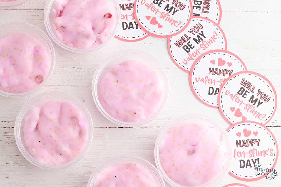 diy slime valentines
