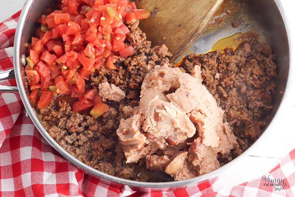 taco dip with ground beef