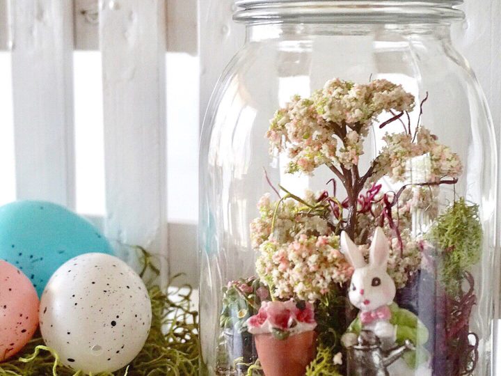 Image for DIY Mason Jar Easter Fairy Garden Terrarium