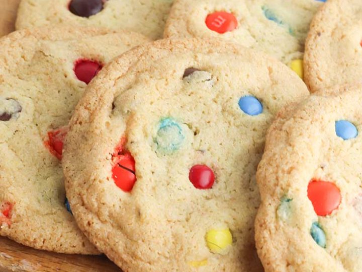 gluten free m&m cookies recipe